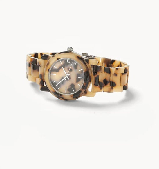 Machete Tortoise Watch Blonde | Botanic and Luxe display picture 2